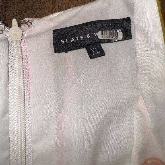 Rent The Runway Slate & Willow Striped Elliot Romper Sz XL - Picture 3 of 5